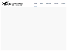 Tablet Screenshot of bapaerospace.com
